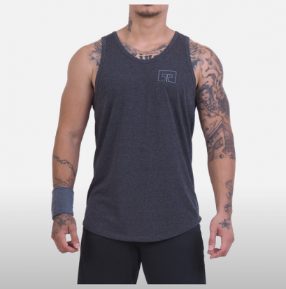 Men’s TL Tank Dark Grey เสื้อกีฬา ผู้ชาย Training Lab สีเทาเข้ม
